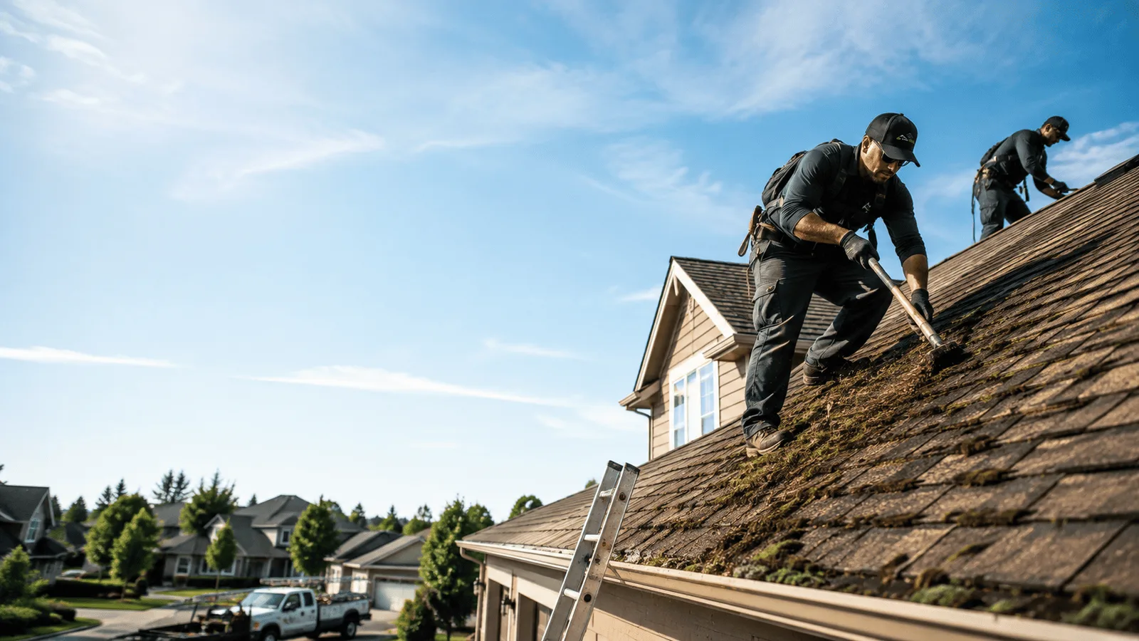 Roof Moss Removal in Mcleansville, NC near me